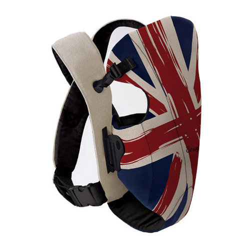 Wrap baby up in the Union Jack with Sungli's front baby carrier ($30), and keep her comfortably nestled against Mama throughout the day.
Wrap baby up in the Union Jack with Sungli's front baby carrier ($30), and keep her comfortably nestled against Mama throughout the day.