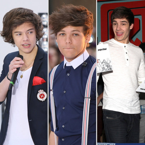 Harry Styles, Louis Tomlinson, and Liam Payne 