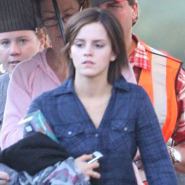 Emma Watson on The Bling Ring Set in LA Pictures