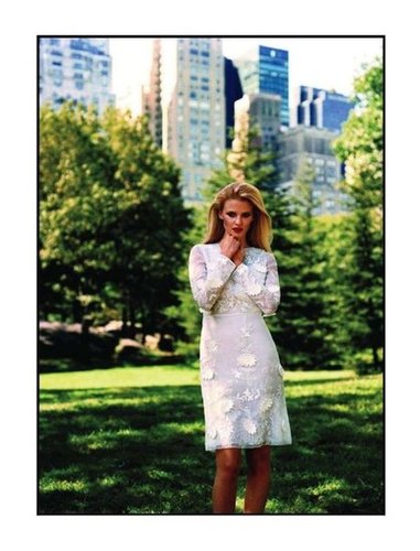 Lara Stone by Alasdair McLellan for Vogue Paris November 2011
