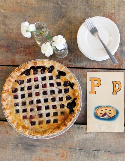 blueberry pie