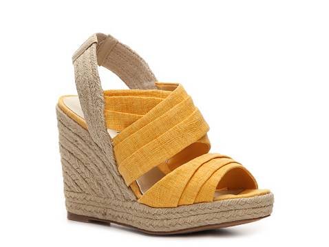 A pop of color paired with an espadrille wedge — your new Spring sole mate.
Ann Marino Jillian Wedge Sandal in Yellow ($50)
A pop of color paired with an espadrille wedge — your new Spring sole mate.
Ann Marino Jillian Wedge Sandal in Yellow ($50)