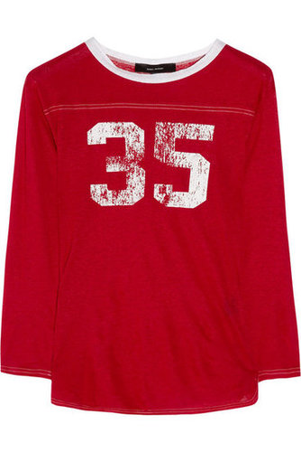 Isabel Marant | Pia printed linen-jersey T-shirt | NET-A-PORTER.COM