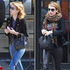 Emma Roberts Black Mini Celine Bag