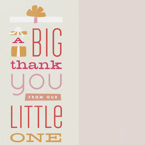 Baby Shower Thank You Notes