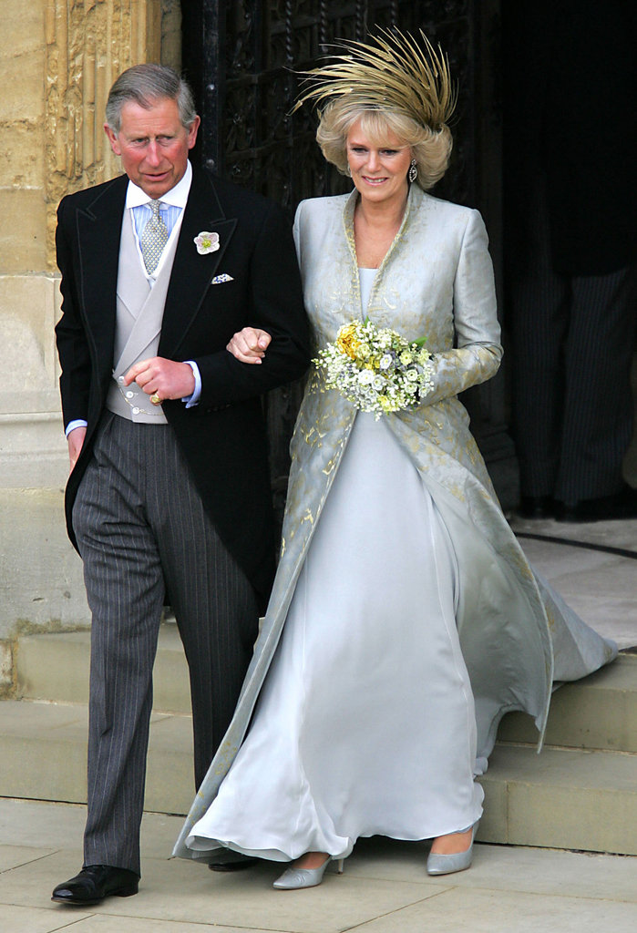 Prince Charles married longtime love Camilla Parker-Bowles, the Duchess of Cornwall, at Windsor Castle in April 2005 in England.
Prince Charles married longtime love Camilla Parker-Bowles, the Duchess of Cornwall, at Windsor Castle in April 2005 in England.