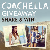 Share Your Festival-Inspired Photos on Instagram to Win Coachella Tickets! Share Your Festival-Inspired Photos on Instagram to Win Coachella Tickets!