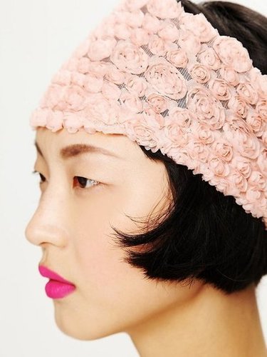 Free People Tatty Floral Gauze Headwrap