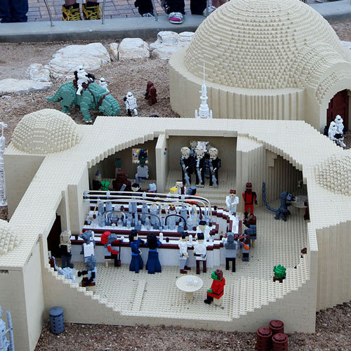 Star Wars Miniland at Legoland