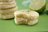 Margarita Lime Buttercream Sandwich Cookies