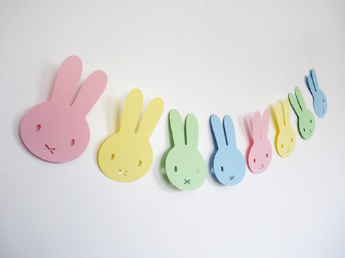 Easter Bunny Garland Easter Bunny Garland