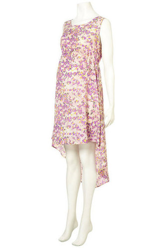 Topshop Floral Dip Hem Dress ($92) Topshop Floral Dip Hem Dress ($92)