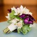 Purple and Green Flowers From Bride to Flower Girl to Ring Bearer