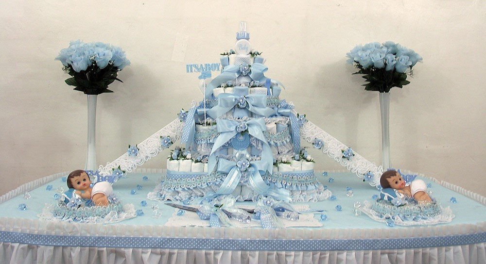 Diaper Half-Sheet Cake Diaper Half-Sheet Cake