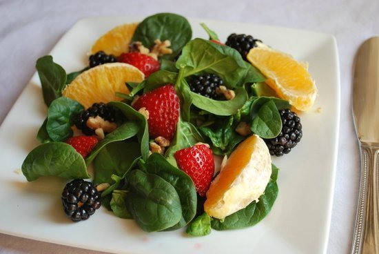 Rainbow Spinach Salad Rainbow Spinach Salad