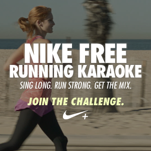 Nike Free Running Karaoke Challenge