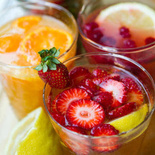 I'm loving the look of this fruit-filled trio of aqua frescas. Whether you choose the strawberry lemon fizz, citrus peach spritzer, or coconut raspberry lemon, each of these beautiful options has Summer written all over it.
I'm loving the look of this fruit-filled trio of aqua frescas. Whether you choose the strawberry lemon fizz, citrus peach spritzer, or coconut raspberry lemon, each of these beautiful options has Summer written all over it.