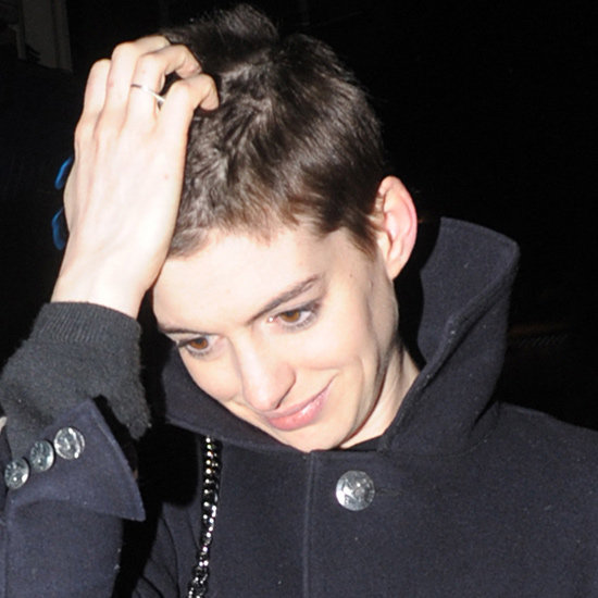 Anne Hathaway Gets a Pixie Crop