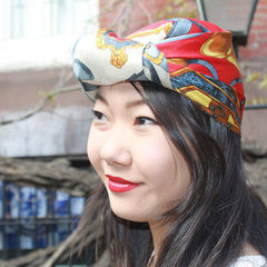 How to Tie a Scarf Into a Turban