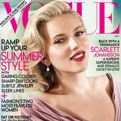 Scarlett Johansson Vogue Cover Pictures May 2012