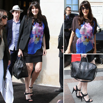 Liv Tyler Givenchy Floral Top