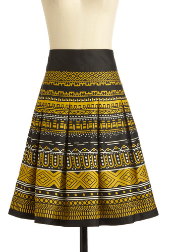 With clean pleats and a high waist, this skirt makes a gorgeous statement for a date night.
ModCloth Deco District Skirt ($50)
With clean pleats and a high waist, this skirt makes a gorgeous statement for a date night.
ModCloth Deco District Skirt ($50)