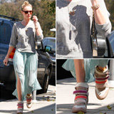 Kate Bosworth Wears Isabel Marant Willow Sneakers Kate Bosworth Wears Isabel Marant Willow Sneakers