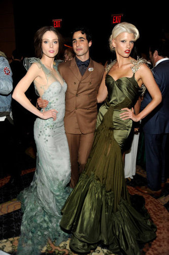 Coco Rocha, Zac Posen, and Crystal Renn Coco Rocha, Zac Posen, and Crystal Renn