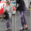 Emma Roberts Floral Jeans