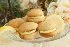whoopie pies, yuzu, yuzu filling, bobbiesbakingblog.com