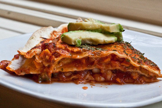 Vegan Tortilla Pie Vegan Tortilla Pie