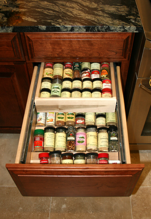 Spice Racks For Kitchen Cabinets
