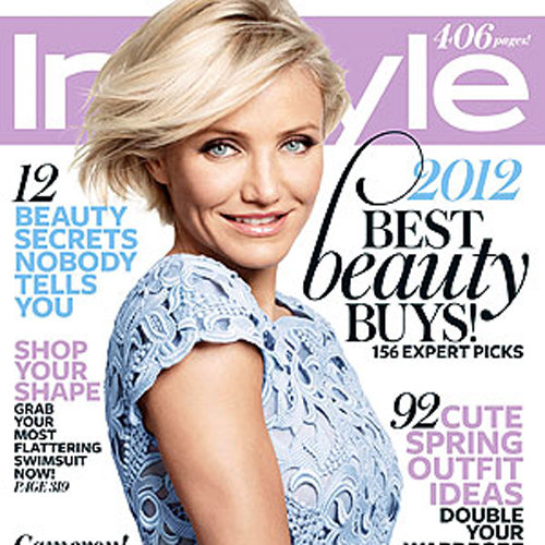 Cameron Diaz Cover of InStyle May 2012