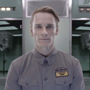 Michael Fassbender Prometheus David Video