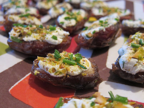 Goat Cheese Stuffed Dates Goat Cheese Stuffed Dates