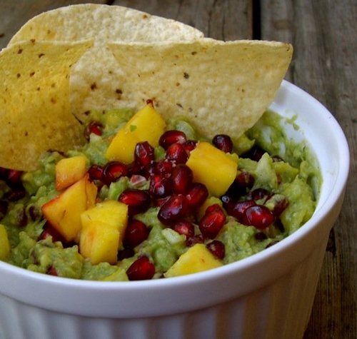 Pomegranate-Mango Guacamole Pomegranate-Mango Guacamole