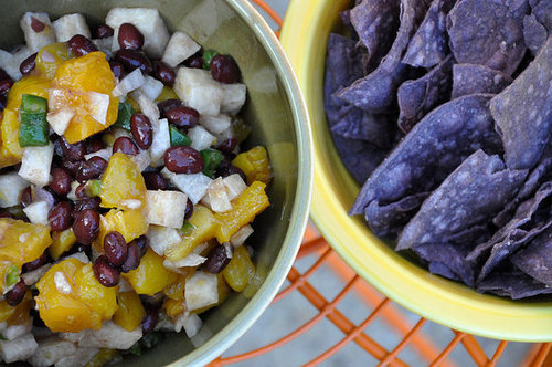 Mango, Jicama, and Black Bean Salsa Mango, Jicama, and Black Bean Salsa