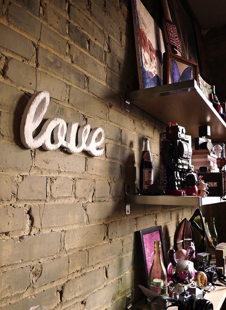 Wooden Love Sign Wooden Love Sign