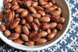 Roasted Maple Cinnamon Almonds