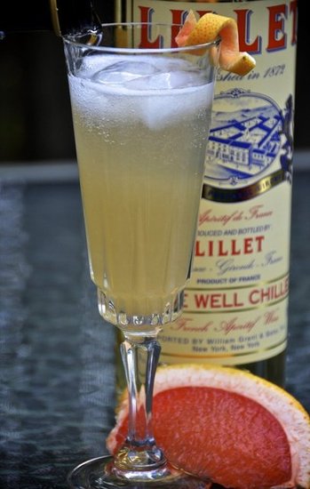 Lillet Grapefruit Sparkler