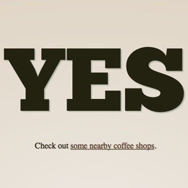 Iced Coffee Weather Website