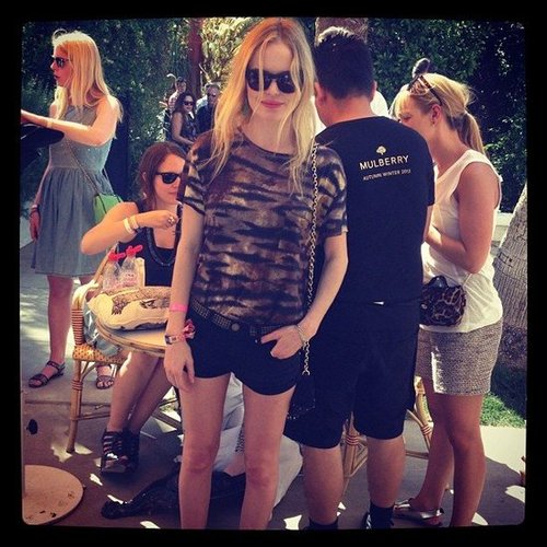 We were poolside at Mulberry's BBQ during Coachella and spotted a festival-chic Kate Bosworth.
We were poolside at Mulberry's BBQ during Coachella and spotted a festival-chic Kate Bosworth.
