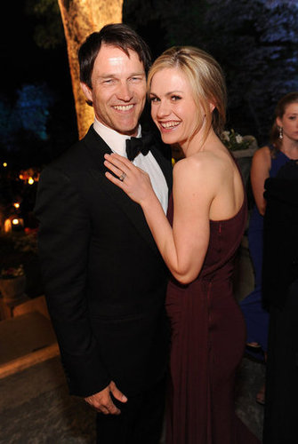 Stephen Moyer and Anna Paquin Stephen Moyer and Anna Paquin