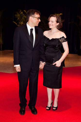 Fred Armisen and Elisabeth Moss Fred Armisen and Elisabeth Moss