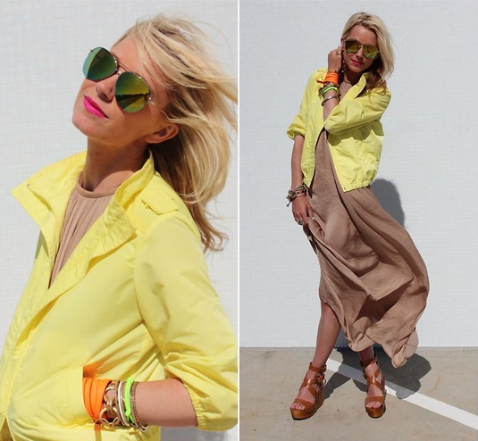 Didn't you know, neons and neutrals happen to look fantastic together.
Photo courtesy of Lookbook.nu
Didn't you know, neons and neutrals happen to look fantastic together.
Photo courtesy of Lookbook.nu