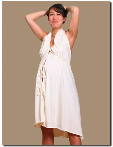 Pretty Pushers Unbleached Cotton Gown ($44)