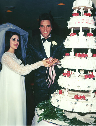 Elvis and Priscilla Presley