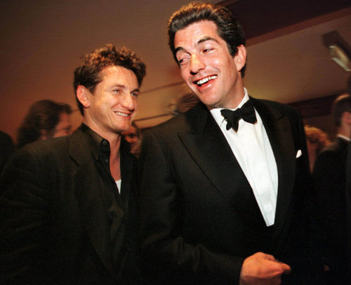 Sean Penn and John F. Kennedy Jr. Sean Penn and John F. Kennedy Jr.