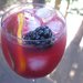 Blackberry and Cabernet Caipirinha