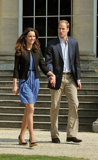 We still can't get over how cute Kate's LK Bennett and Zara dress combo was postwedding.
We still can't get over how cute Kate's LK Bennett and Zara dress combo was postwedding.